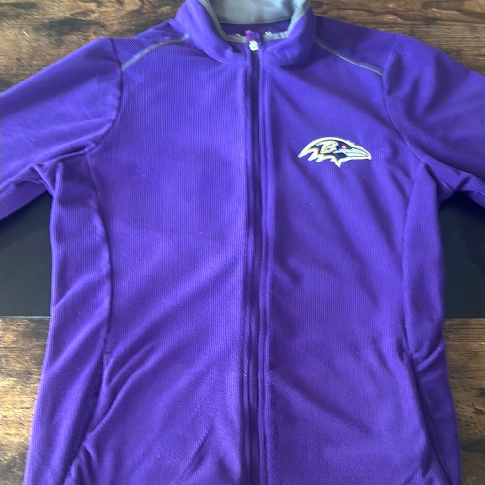 Antigua Purple V-Neck Sweater